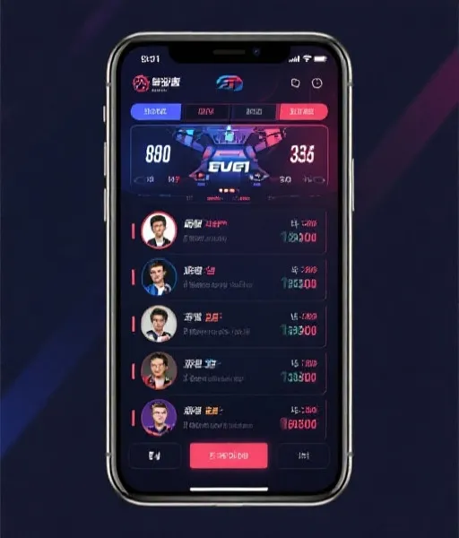 玩加电竞 App 实时赛况界面