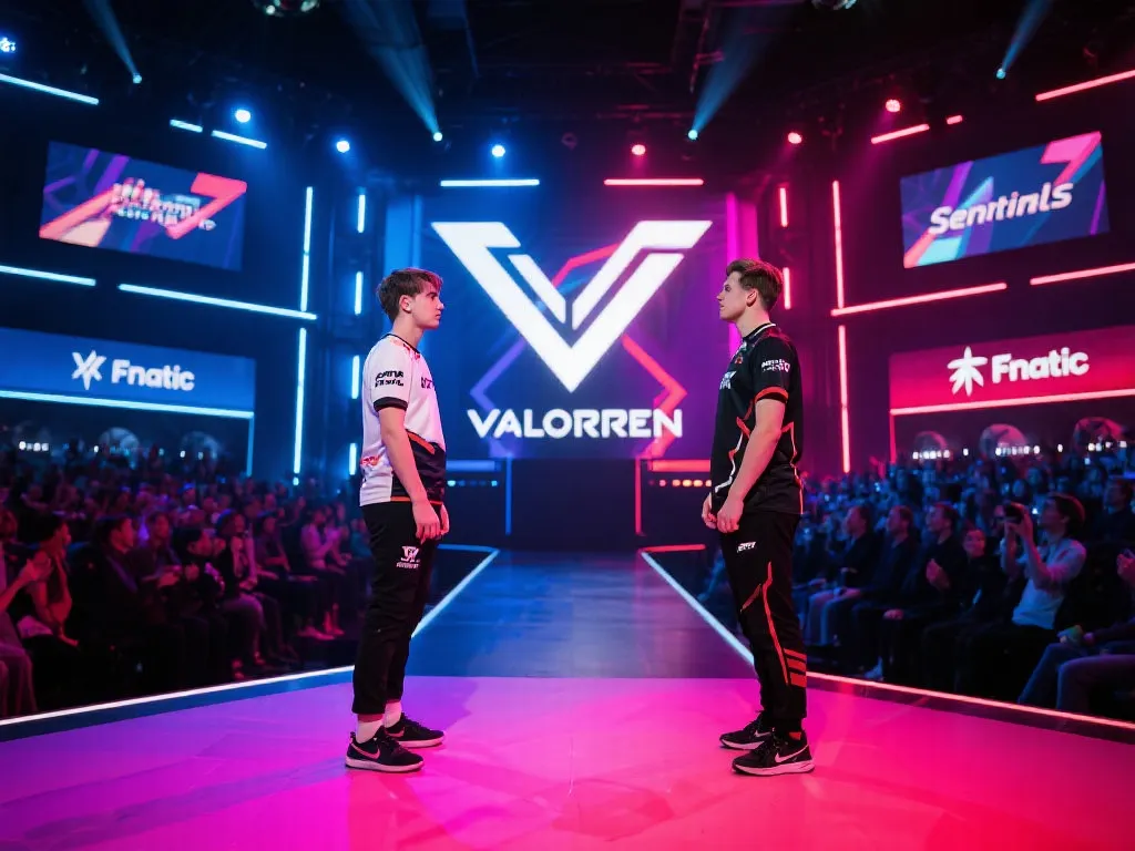 Sentinels vs Fnatic Valorant全球总决赛现场